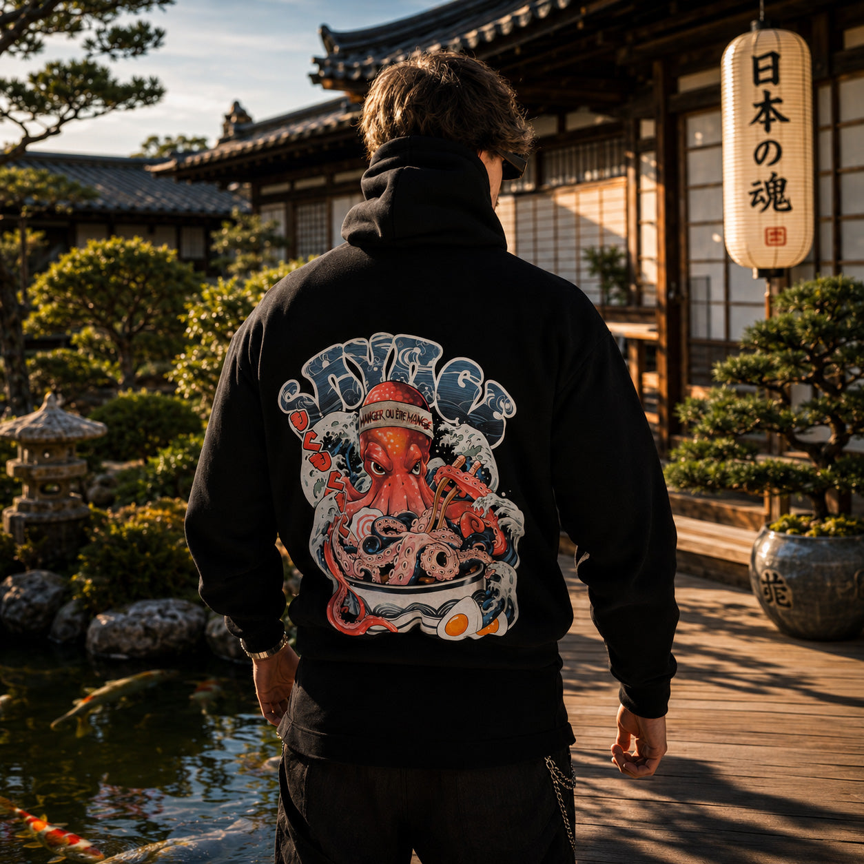 Hoodie "Manger ou Être mangé"