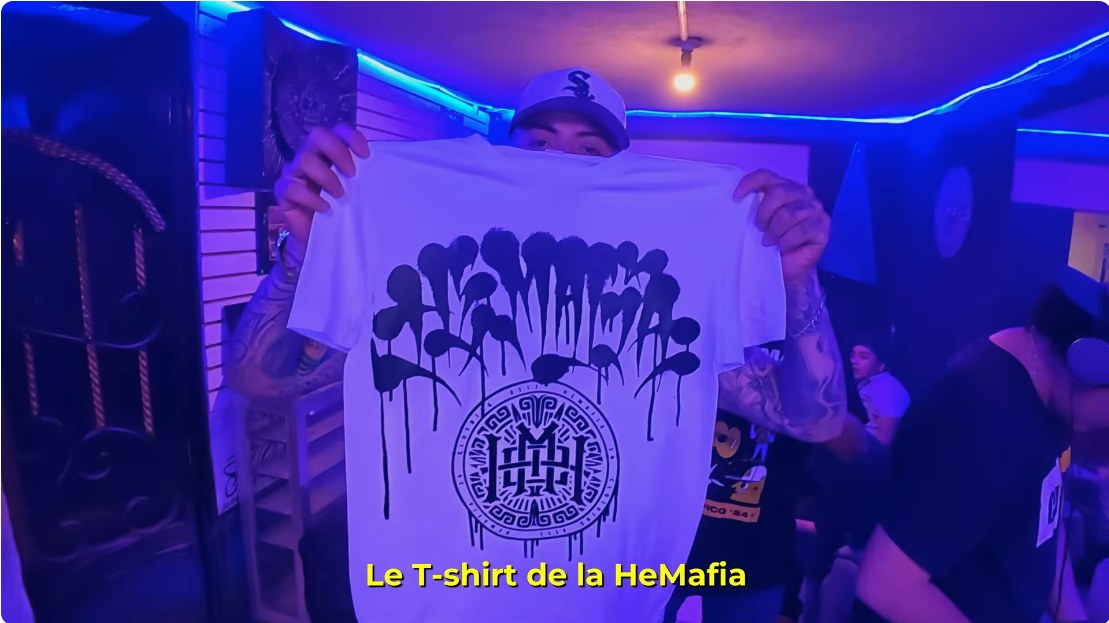 On m’a offert un T-shirt