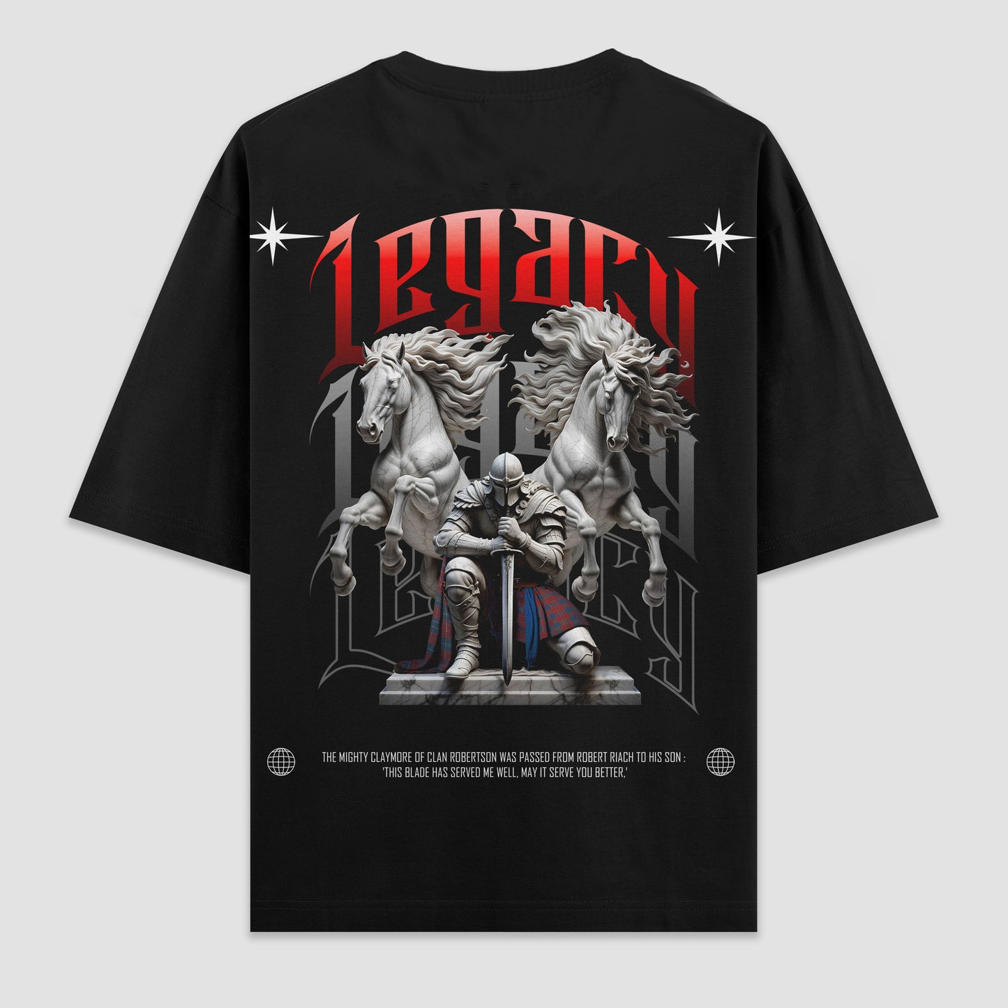 T-Shirt "LEGACY PÈRE FILS" – Édition Écosse