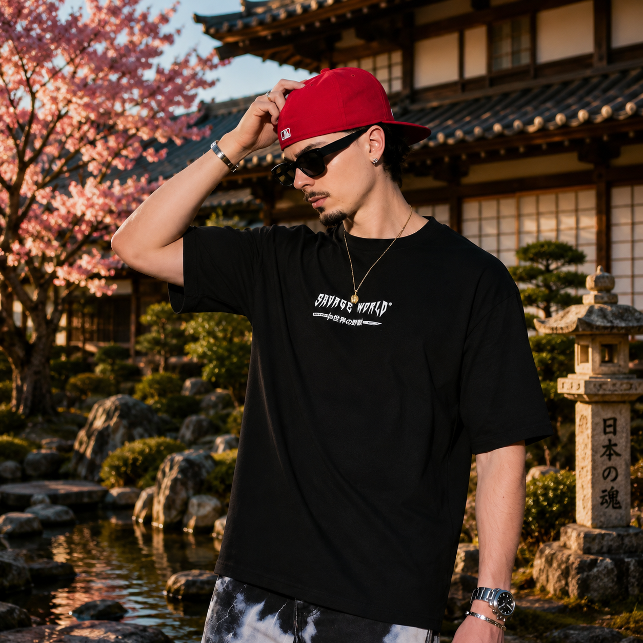 T-Shirt Oversize "Samurai Reborn"