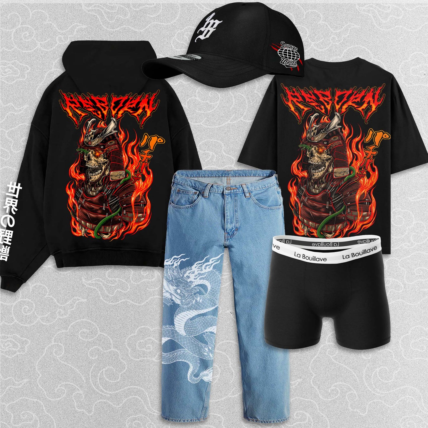 Tenue Complète Collection Japon (-15% de réduction)